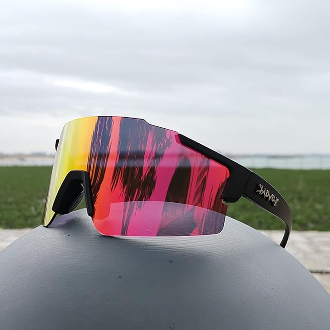 Cycling Sports Sunglasses – UV400 MTB Goggles for Men & Women, Anti-Glare Outdoor Road Bike Eyewear Protection