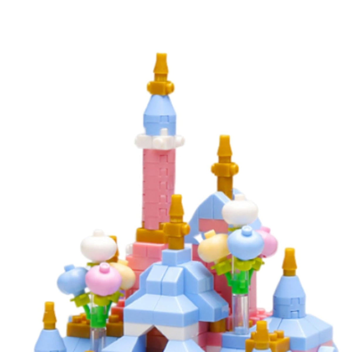 Mini Castle Building Blocks - Fairy Tale Church Micro Bricks DIY Construction Set for Girls Birthday Gifts and Christmas Creative Play