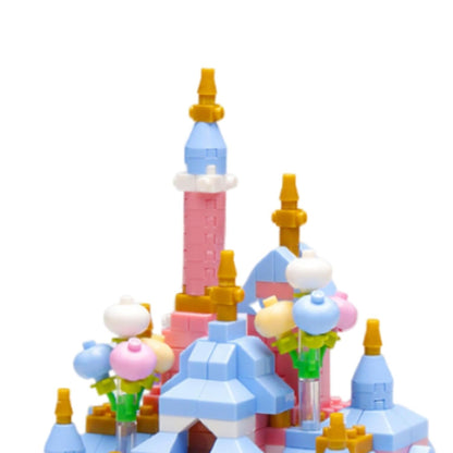 Mini Castle Building Blocks - Fairy Tale Church Micro Bricks DIY Construction Set for Girls Birthday Gifts and Christmas Creative Play