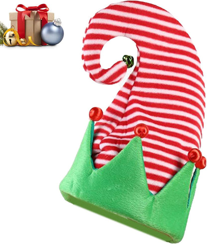Creative Christmas Elf Hat – Fun Holiday Party Costume Accessory for Dances, Parades, Clown Dress-Up, and Festive Celebrations with Playful Seasonal Style