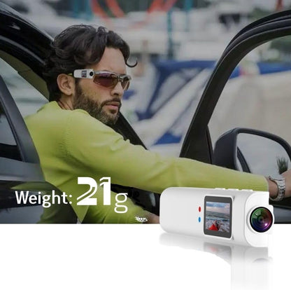 Mini FPV Eyeglasses Camera – 2.7K HD Video Recording Smart Glasses with WiFi App Control, Sound Capture, and First-Person View Micro-Camera Technology