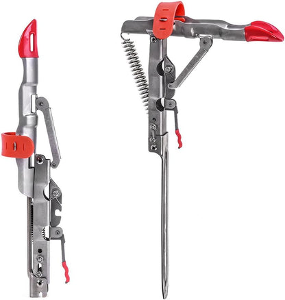 Automatic Stainless Steel Fishing Rod Holder – Double Spring Adjustable Pole Bracket, Foldable Fishing Tackle Stand
