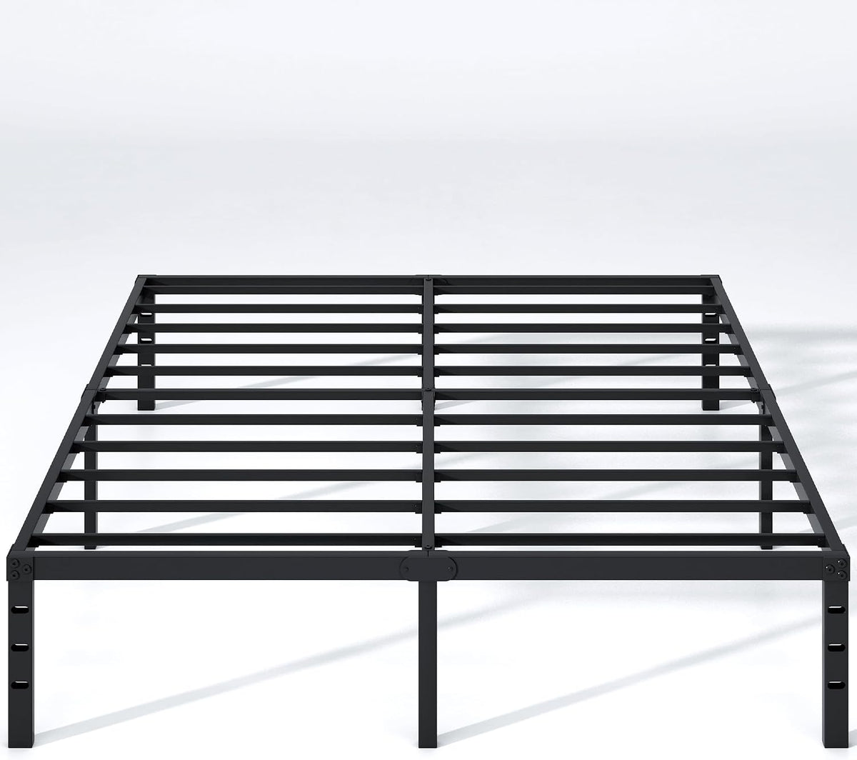Metal Bed Frame,Queen Size Bed Frame with Storage Space