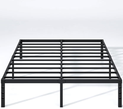 Metal Bed Frame,Queen Size Bed Frame with Storage Space