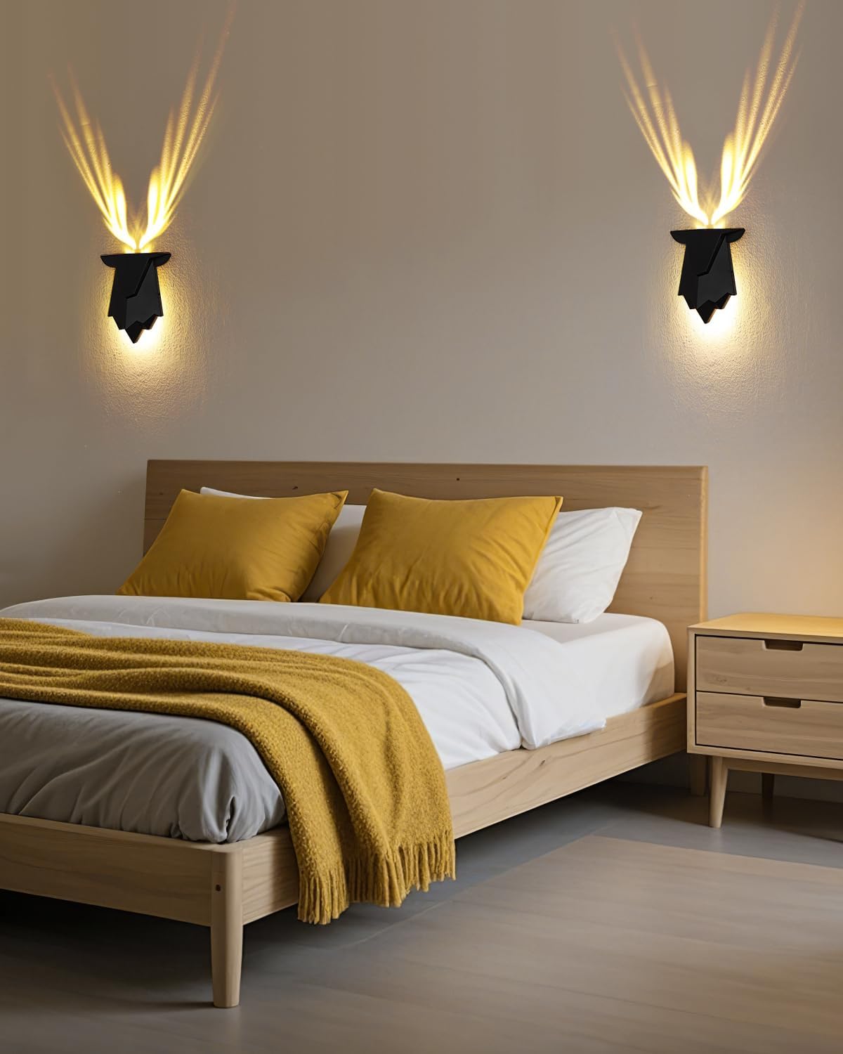 Cute Deer Shadow Night Light – Remote-Controlled Dimmable Lamp for Kids’ Bedroom and Cozy Sleep Ambience