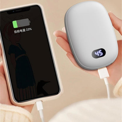 Compact USB Hand Warmer – Long-Lasting Rechargeable Heater for Outdoor Activities and Office Comfort