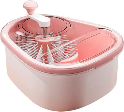 Portable Fruit & Vegetable Washer with Brush – Easy Cleaning Bowl for Fresh, Healthy Produce Washing at Home