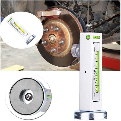 Automotive Magnetic Wheel Alignment Gauge – Adjustable Four-Wheel Camber Castor Strut Tool for Car, Truck, or RV Tire Repair
