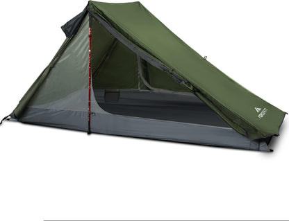 Airy Mesh Camping Tent – Lightweight Mosquito-Proof Inner Tent with Pole-Free Design, Single-Person Shelter for Hiking, Backpacking, and Outdoor Travel Comfort