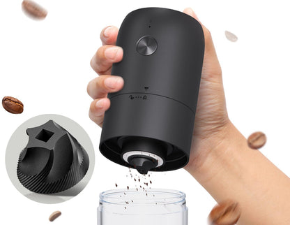 Electric Coffee Bean Grinder – 1800mAh Rechargeable Grinder with 40 Adjustable Gears for Fresh Home Brewing & Flavorful Mornings