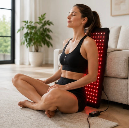 Red Light Therapy Pad - Portable Infrared LED Device for Body Recovery, Comfort and Wellness Support