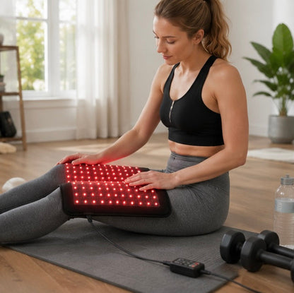 Red Light Therapy Pad - Portable Infrared LED Device for Body Recovery, Comfort and Wellness Support