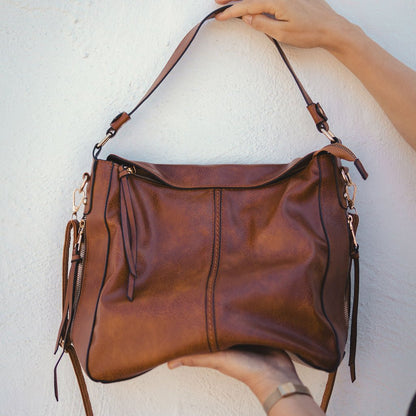 Luxury Leather Hobo Handbag (Special Gift)