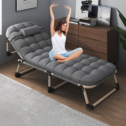 Foldable Heavy Duty Bed – Portable Sleeping Solution with Comfort-First Design for Guests, Camping, Travel, or Emergency Use