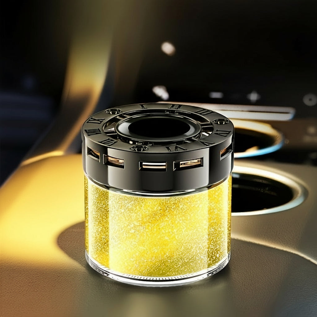 Deluxe Cologne Car Air Freshener – Long-Lasting Solid Car Perfume for Men & Women, Premium Auto Interior Scent Accessory