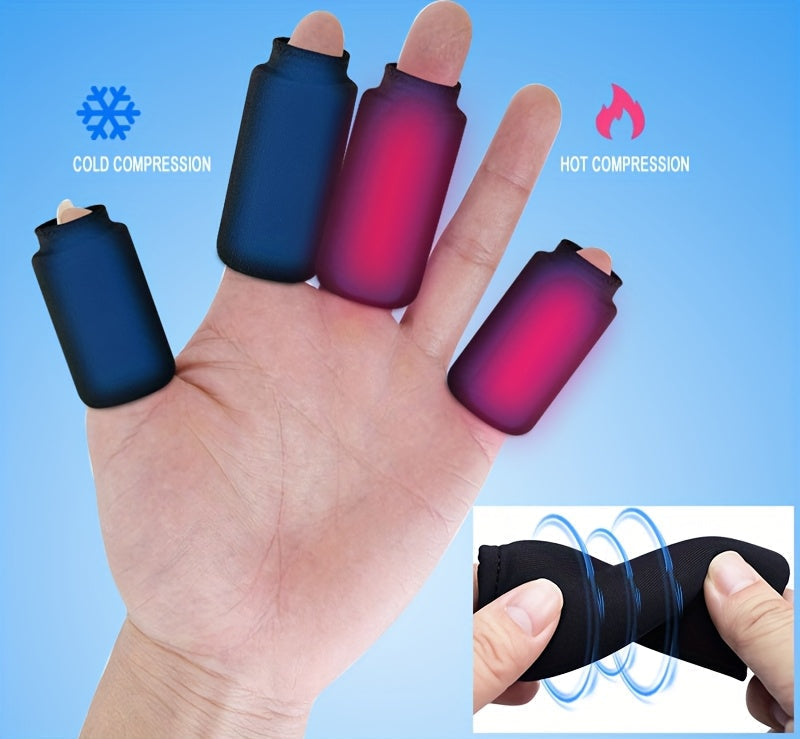 Reusable Gel Finger Ice Sleeve Set – Finger Cold Packs for Swelling Relief, Injury Recovery, and Arthritis Support