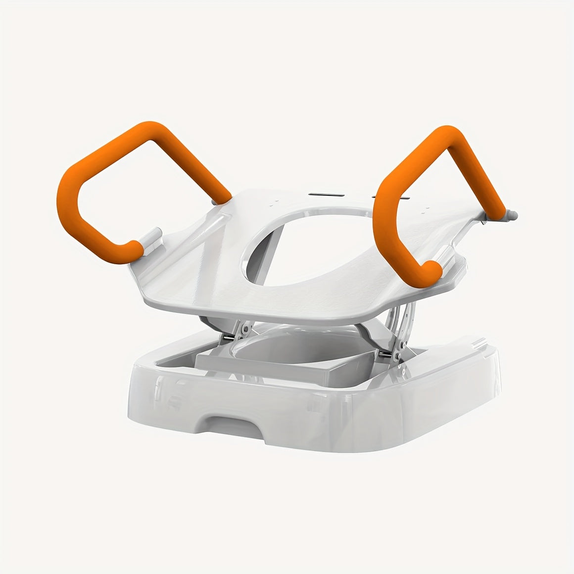 Electric Toilet Seat Lift – Powered Raised Toilet Seat Riser with Handles for Elderly and Disabled, Durable Support up to 330lbs