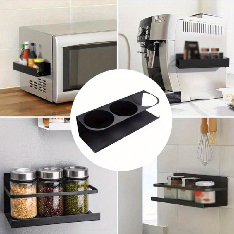 Magnetic Drink Rack Organizer – Strong Stainless Steel Mug and Bottle Holder for Kitchen, Bar, or Countertop Space-Saving Storage