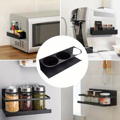 Magnetic Drink Rack Organizer – Strong Stainless Steel Mug and Bottle Holder for Kitchen, Bar, or Countertop Space-Saving Storage