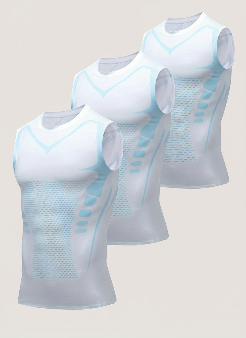 Men’s Sports Compression Tank Tops – Quick-Dry, Breathable, Moisture-Wicking Base Layer for Training & Outdoor Activities