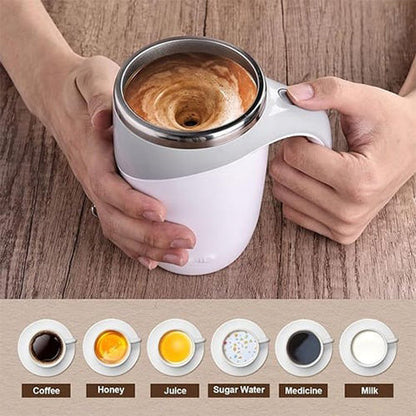 Automatic Magnetic Stirring Coffee Mug