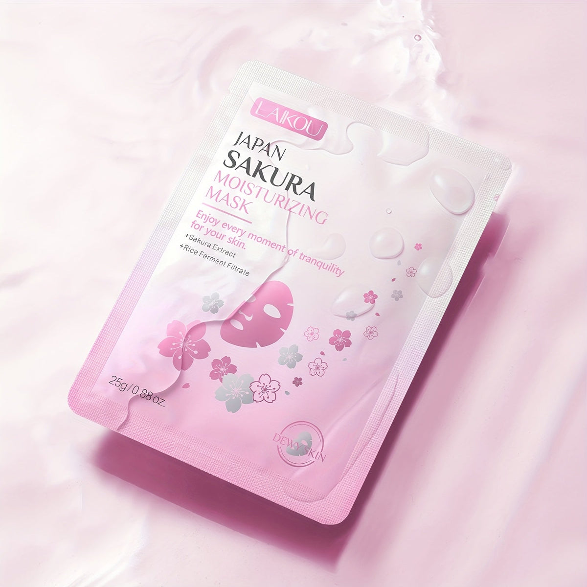 Hydrating Face Mask Set – 15-Piece Vitamin C, Snail, and Sakura Sheet Masks for Brightening, Moisturizing, and Revitalizing All Skin Types