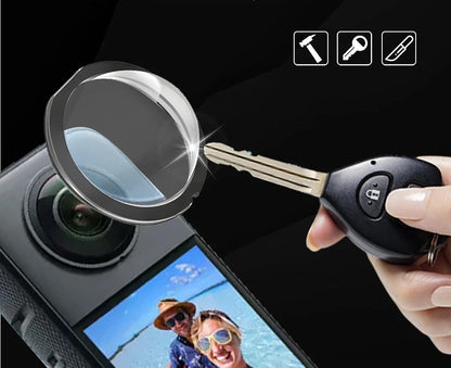 Tempered Glass Screen Protector for Insta360 X3 – Full HD Clear Coverage, Scratch-Resistant Lens Film for Long-Lasting Camera Protection