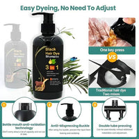 Black Hair Shampoo Dye