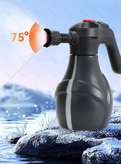 Portable Electric Snow Foam Sprayer – 2L Pro Handheld Car Wash Foam Pot with Pressure Relief Valve