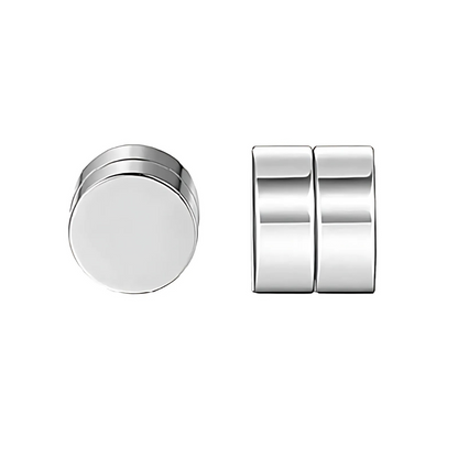Premium Unisex Magnetic Crystal Design Stud Earrings