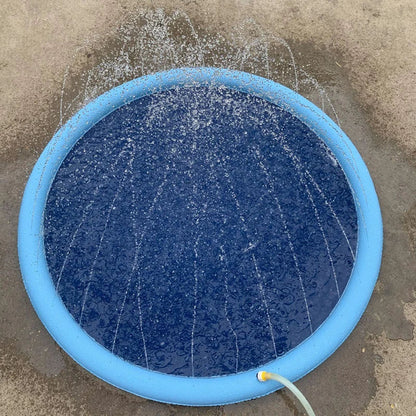 Inflatable Dog Sprinkler Pad – Cooling Mat for Hot Summer Days for Pets