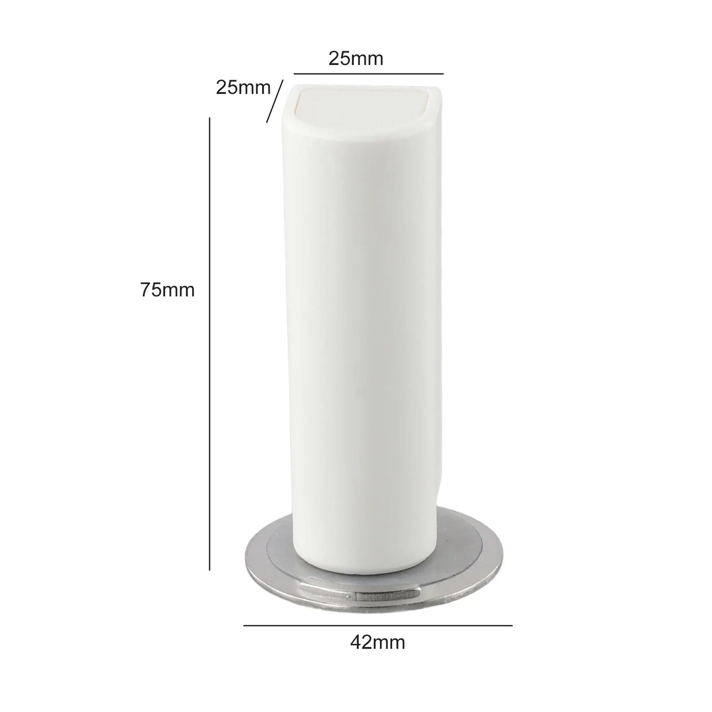 Heavy Duty Magnetic Door Stopper with Wall Protector