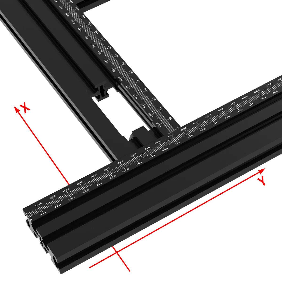Adjustable Engraving Guide Rail Bracket – Trimming Machine Milling & Groove Tool for Precise Woodworking, Routing, and DIY Projects