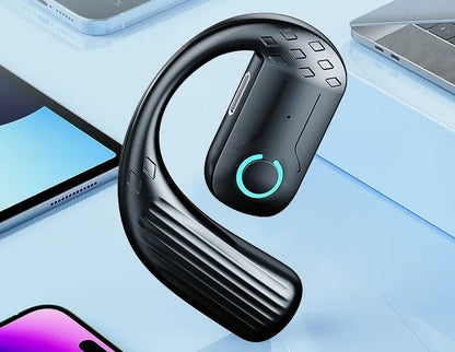 Open-Ear Wireless Bluetooth Headset – 5.4 180° Rotating Sport & Business Earphone with Mic