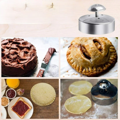 Hamburger Sandwich Sealer Mold – DIY Stainless Steel Cutter for Sealing and Shaping Delicious, Perfectly Rounded Homemade Buns