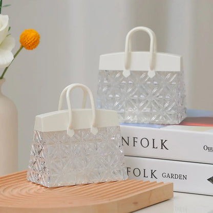 Crystal Handbag LED Night Light – Chic & Creative Birthday Gift for Girls & Weddings