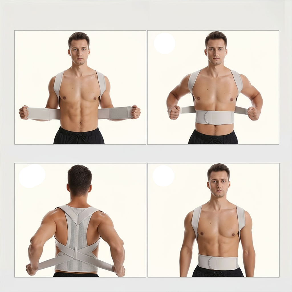 Chest, Shoulder & Neck Support Training Tape – Adjustable Muscle Support Equipment for Strength & Posture Alignment