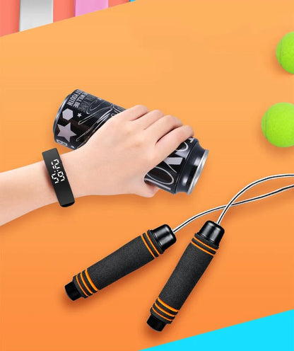Smart Fitness Bracelet for Men & Women – Vibration Alarm, Step Counter, Stylish Sports Watch for Students and Active Lifestyles
