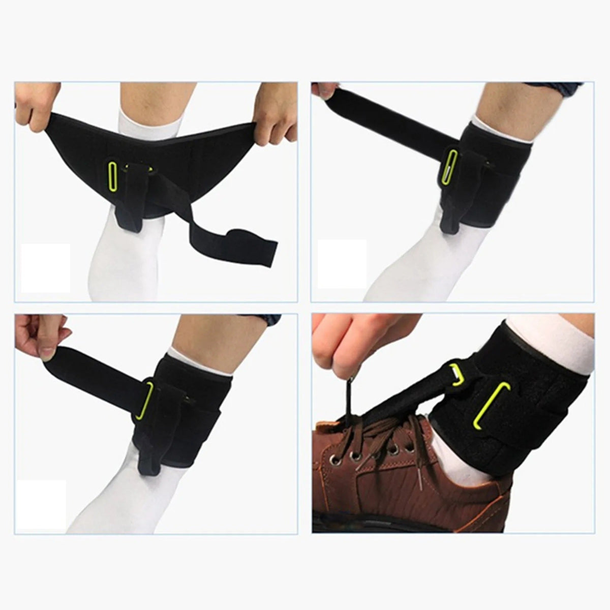 Adjustable Foot Drop Brace for Night & Day – Plantar Fasciitis Corrector for Ankle Support, Improved Mobility & Feet Alignment Care