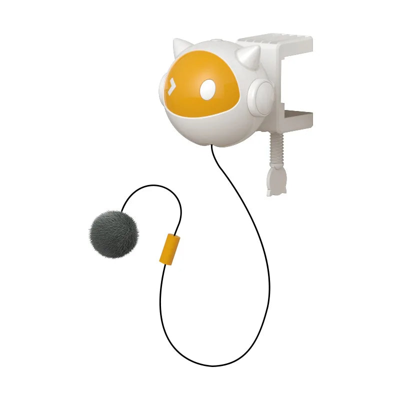 Interactive Retractable Cat Toy – Automatic Teasing Stick for Endless Playtime