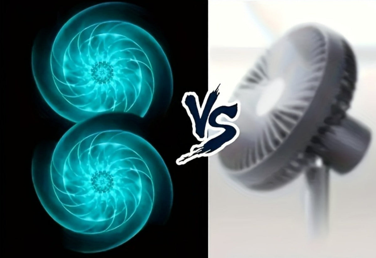 Portable Air Conditioner Fan -720° Ultra Quiet USB Desktop Cooler for Home, Office, Travel, Camping & Gift Giving