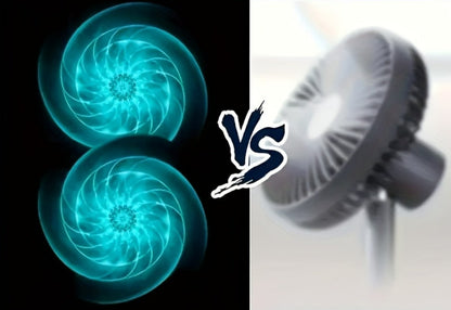 Portable Air Conditioner Fan -720° Ultra Quiet USB Desktop Cooler for Home, Office, Travel, Camping & Gift Giving