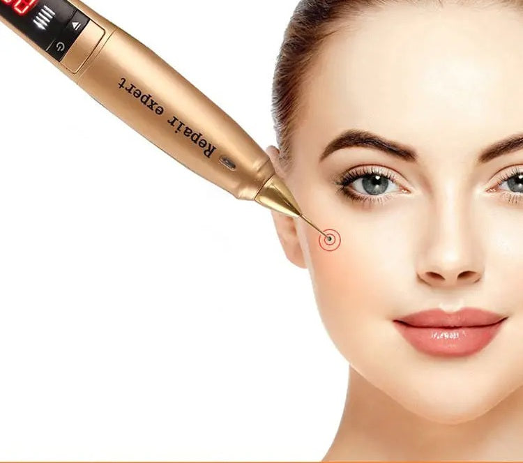 Korean Gold Fibroblast Plasma Device - Cold Beauty Machine for Mole Removal, Skin Tightening, and Non-Invasive Face Lift