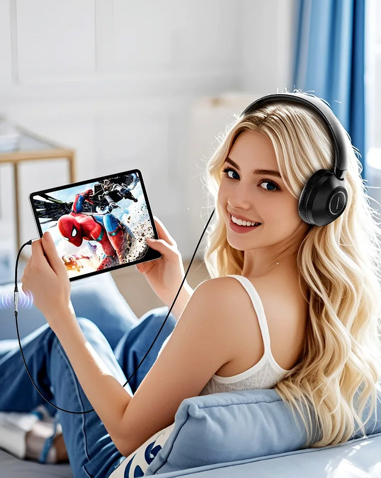 Vention HiFi DAC Audio Adapter – USB-C to 3.5mm Jack Headphone Cable for iPhone 16, Samsung & Universal Audio Devices