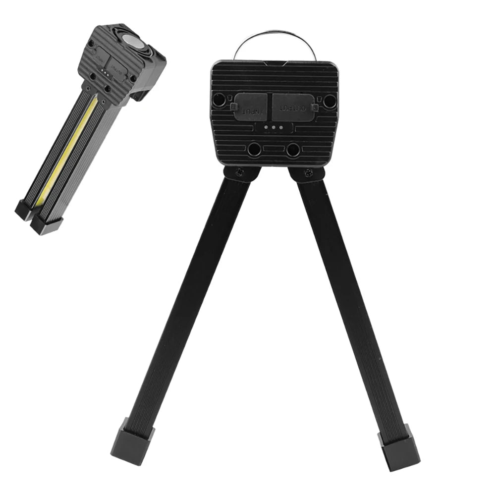 Waterproof USB Rechargeable LED Floodlight – Emergency COB Torch for Camping, Inspection, Hiking & Night Work Illumination