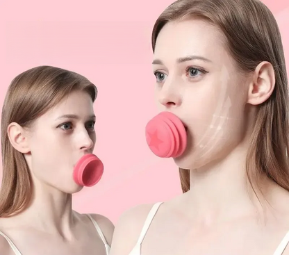 Face & Neck Toning Exerciser – V-Shape Double Chin Remover & Skin Firming Tool for a Slimmer Look Anytime, Anywhere
