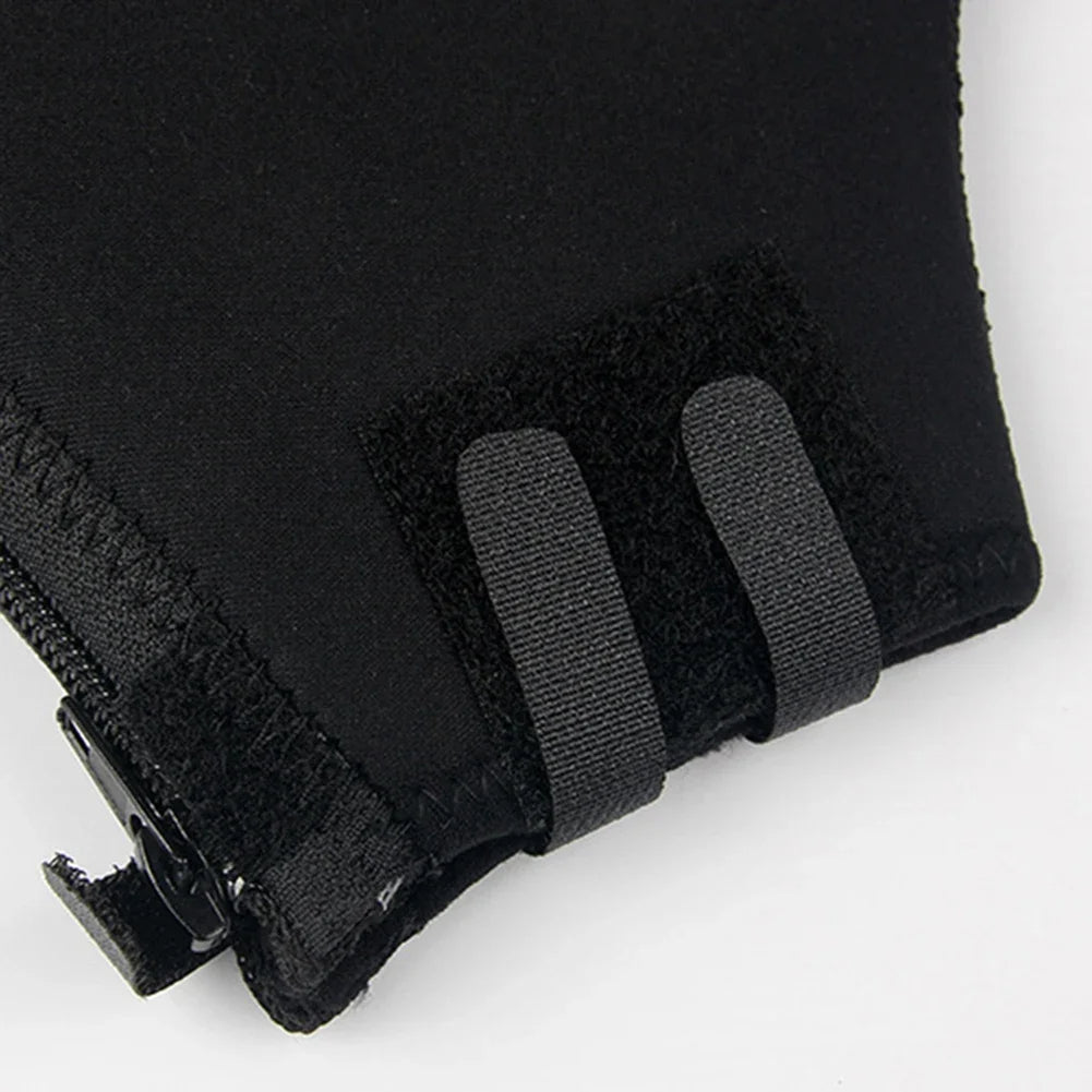 Thermal Handlebar Mitts for MTB – Windproof Cycling Gloves with Reflective Design for Men & Women Winter Night Rides