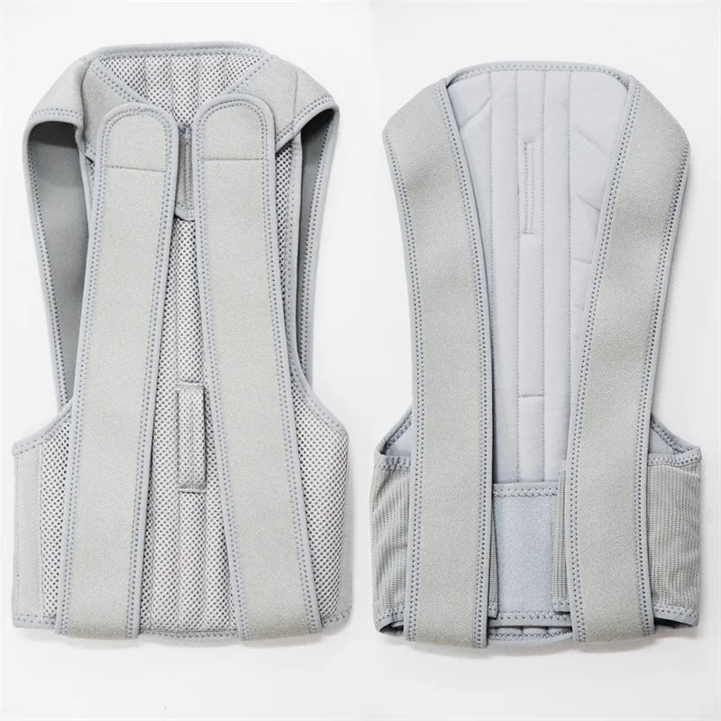 Adjustable Posture Corrector Corset - Back Straightener with Lumbar Support for Scoliosis & Pain Relief in Daily Use