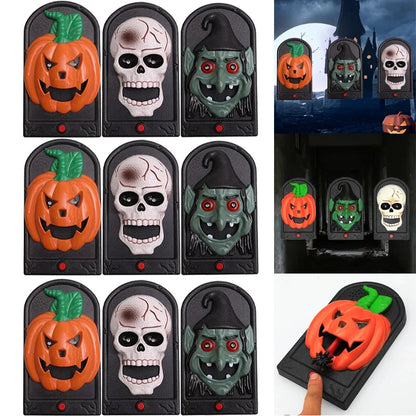 Halloween Haunted Motion Sensor Doorbell – Realistic Sound Prank Device for Scary Haunted House Parties, Must-Have Spooky Decoration