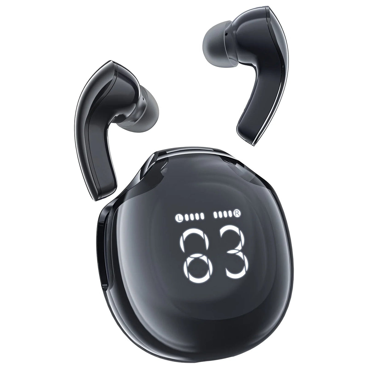 Wireless Bluetooth 5.3 Earbuds – Deep Bass, AI Call Noise Reduction & Gaming Mode for iPhone